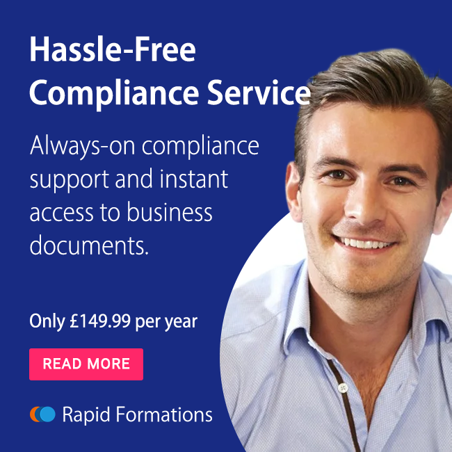 Hassle-Free Compliance Service - £149.99 per year